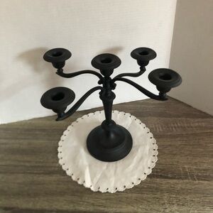 Elegant Black Candelabra